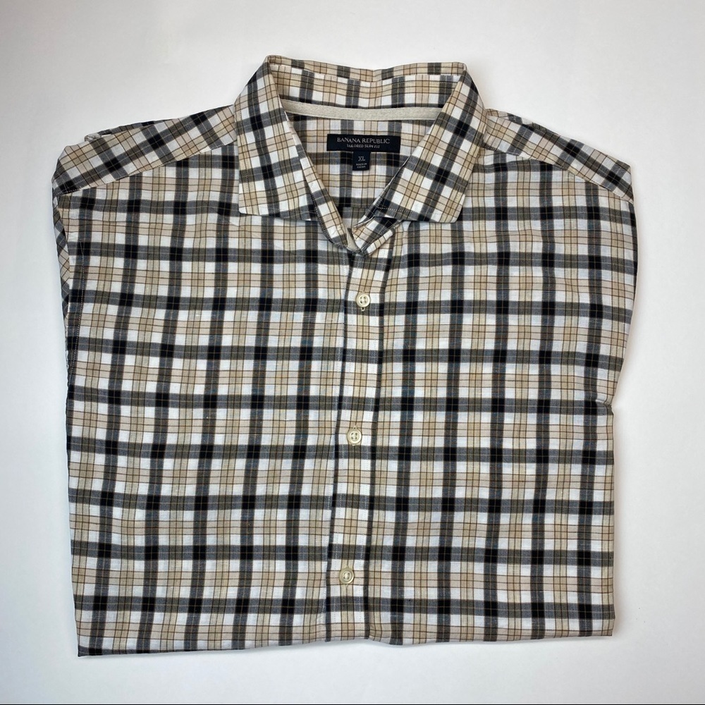 BANANA REPUBLIC XL CASUAL BUTTON DOWN